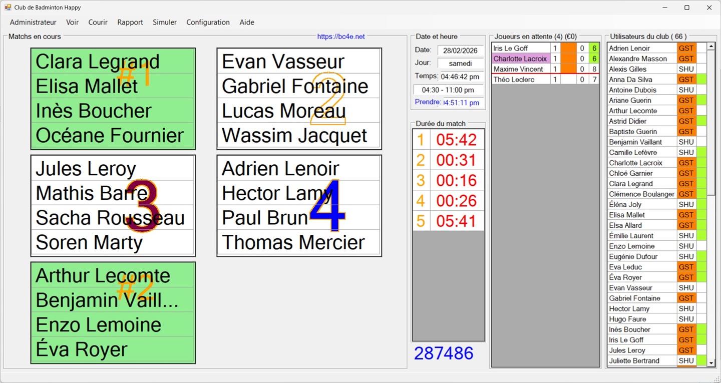 BC4E Mode asynchrone